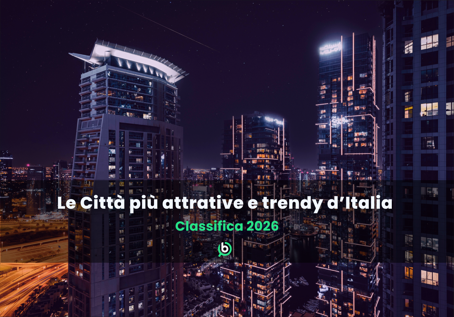 Le citta piu cool e trendy in Italia