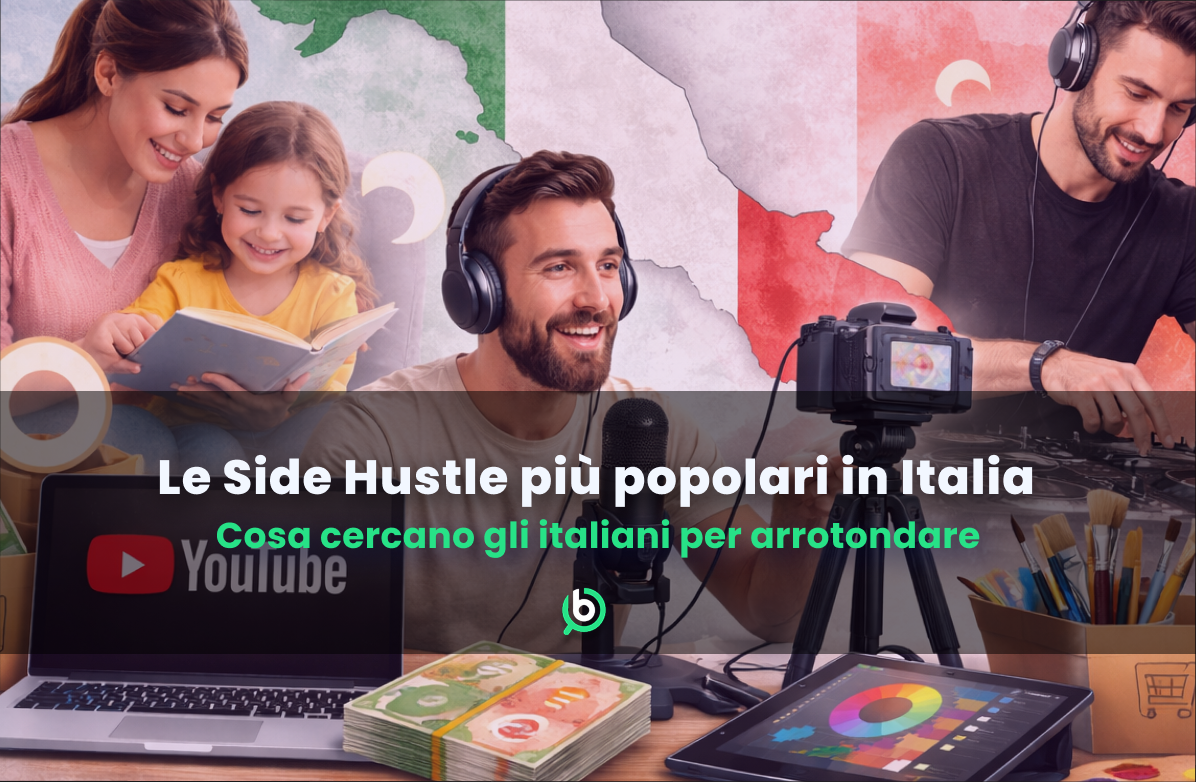 Le Side Hustle piú popolari in Italia